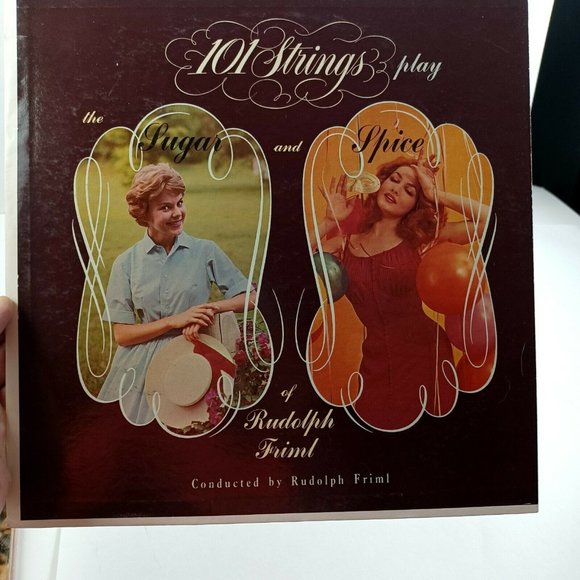 101 Strings Play The Sugar/Spice Of Rudolf Friml Vinyl 50s *MIN WEAR - Picture 2 of 14